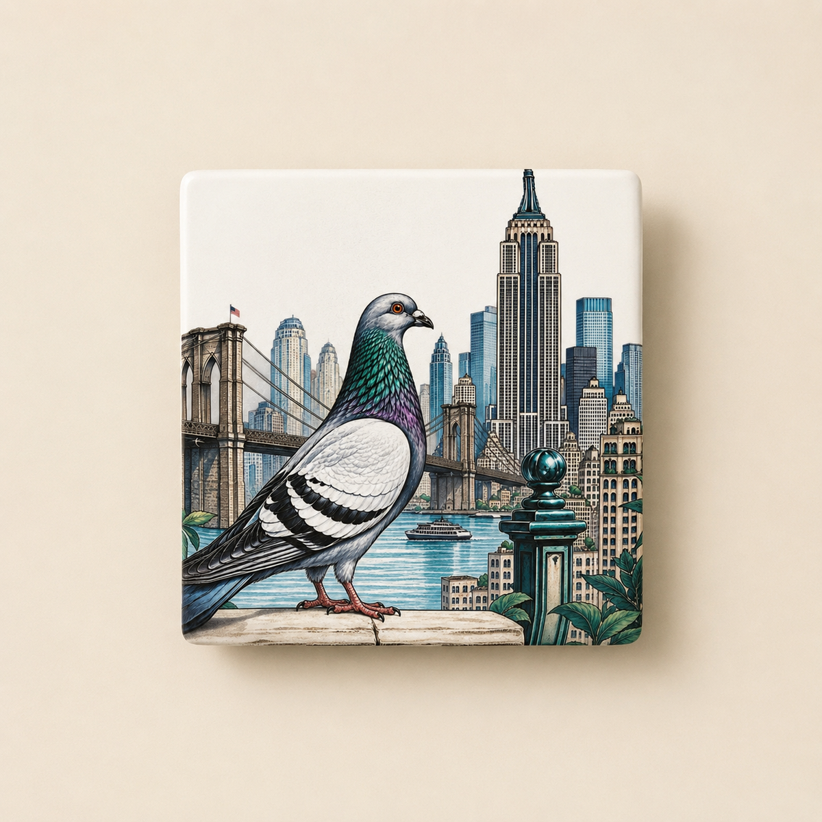 METROPOLIS - CERAMIC COASTERS
