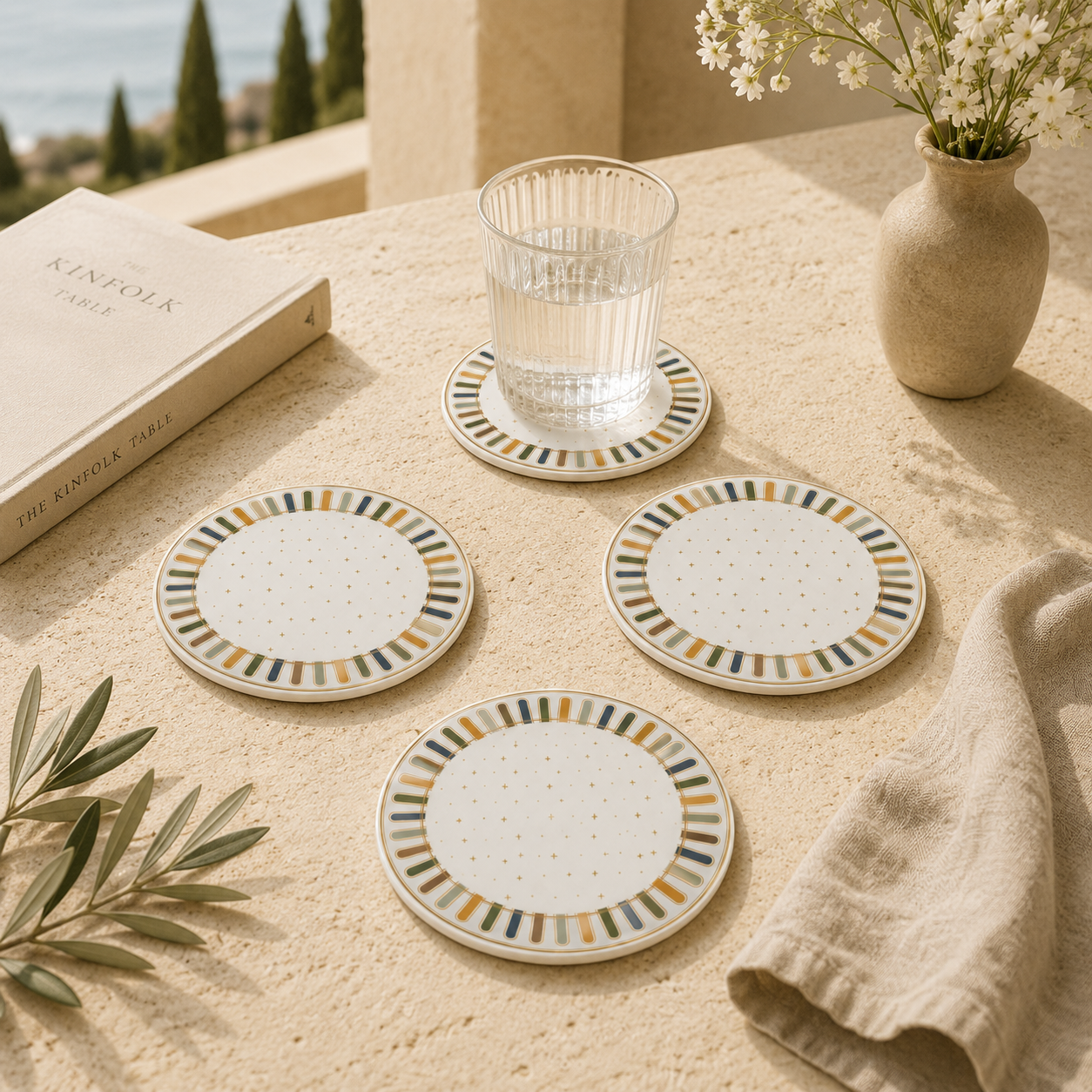 PORTICO - CERAMIC COASTERS