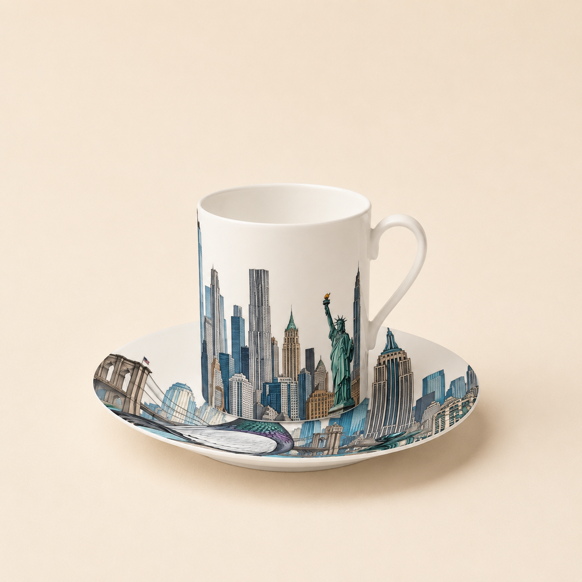METROPOLIS - CUP AND SAUCER