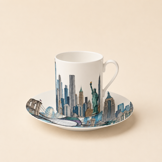 METROPOLIS - CUP AND SAUCER